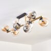 Gastor Lampa sufitowa, Kula świetlna Złoty, Czarny, 10-punktowe