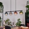 Gastor Lampa wisząca, Kula świetlna, Lampa wisząca Niebeieski, Chrom, Zielony, Przezroczysty, W kolorze miedzi, Przydymiony, 4-punktowe