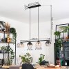 Koyoto lampa wisząca, kula świetlna, lampa wisząca bursztynowy, przezroczysty, przydymiony, 4-punktowe