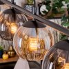 Koyoto lampa wisząca, kula świetlna, lampa wisząca bursztynowy, przydymiony, 4-punktowe