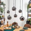 Ripoll Lampa wisząca, Kula świetlna, Lampa wisząca Przydymiony, 6-punktowe