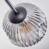 Ripoll Lampa sufitowa, Kula świetlna W kolorze bursztynu, Przezroczysty, Przydymiony, 6-punktowe