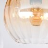 Koyoto lampa sufitowa, kula świetlna 40 cm kolory naturalne, czarny, 3-punktowe