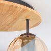 Koyoto Lampa sufitowa, Kula świetlna 40 cm Ecru, Czarny, 3-punktowe
