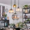 Koyoto Lampa wisząca, Kula świetlna, Lampa wiszącego klastra W kolorze bursztynu, Złoty, Przezroczysty, Przydymiony, 4-punktowe Koyoto Lampa wisząca, Kula świetlna, Lampa wiszącego klastra W kolorze bursztynu, Złoty, Przezroczysty, Przydymiony, 4-punktowe