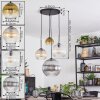 Koyoto Lampa wisząca, Kula świetlna, Lampa wiszącego klastra W kolorze bursztynu, Złoty, Przezroczysty, Przydymiony, 4-punktowe Koyoto Lampa wisząca, Kula świetlna, Lampa wiszącego klastra W kolorze bursztynu, Złoty, Przezroczysty, Przydymiony, 4-punktowe