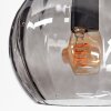 Koyoto lampa sufitowa, kula świetlna bursztynowy, przydymiony, 8-punktowe