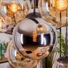 Gastor Lampa wisząca, Kula świetlna, Lampa wisząca W kolorze bursztynu, Chrom, Przezroczysty, Przydymiony, 8-punktowe
