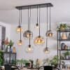 Ripoll Lampa wisząca, Kula świetlna, Lampa wisząca W kolorze bursztynu, Przezroczysty, Przydymiony, 8-punktowe