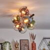 Gastor Lampa sufitowa, Kula świetlna Niebeieski, Zielony, Przezroczysty, W kolorze miedzi, 8-punktowe