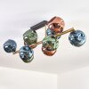 Ripoll Lampa sufitowa, Kula świetlna Złoty, Czarny, 10-punktowe