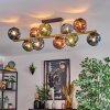 Ripoll Lampa sufitowa, Kula świetlna Złoty, Czarny, 10-punktowe