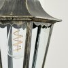 Hongkong Zewnętrzny kinkiet, Lampa ścienna Złoty, Czarny, 1-punktowy