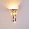 Nerola Lampa ścienna Srebrny, 1-punktowy