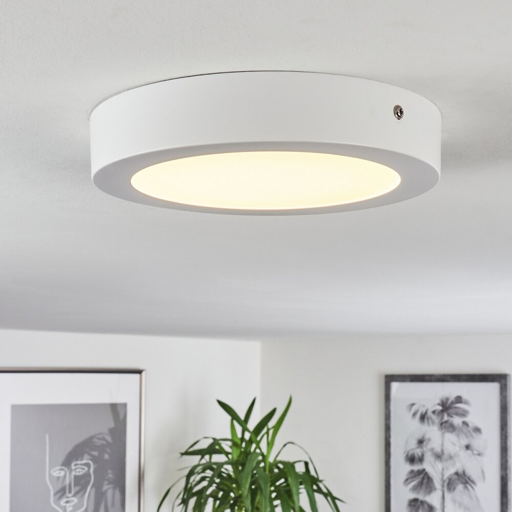 Finsrud Lampa Sufitowa LED Biały, 1-punktowy main product photo