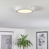 Finsrud Lampa Sufitowa LED Biały, 1-punktowy