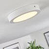 Finsrud Lampa Sufitowa LED Biały, 1-punktowy