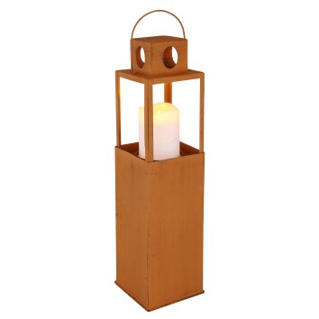 Globo Lampa solarna LED Rdzawy, 1-punktowy