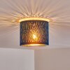 Liared Lampa Sufitowa Nikiel matowy, 1-punktowy