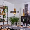 Lakewood Lampa Wisząca Ciemnobrązowy, Nikiel matowy, 1-punktowy