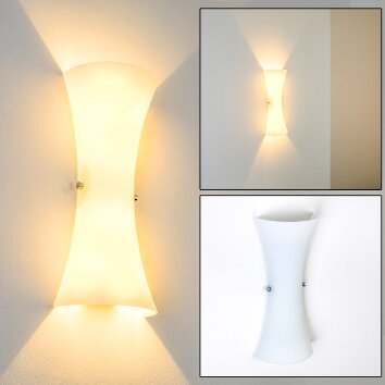 Lampa ścienna Zimbo Chrom, 2-punktowe
