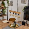 Cava Lampa Wisząca kolory naturalne, czarny, 4-punktowe