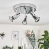 Morges Lampa Sufitowa Chrom, 3-punktowe