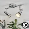 Morges Lampa Sufitowa LED Chrom, 2-punktowe