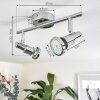 Morges Lampa Sufitowa LED Chrom, 2-punktowe