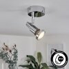 Morges Lampa Sufitowa LED Chrom, 1-punktowy