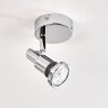 Morges Lampa Sufitowa LED Chrom, 1-punktowy