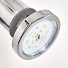 Morges Lampa ścienna LED Chrom, 1-punktowy