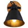 Globo GÜNTHER Lampa ścienna Czarny, 1-punktowy