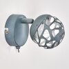 Covane Lampa ścienna LED Szary, 1-punktowy