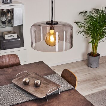 Tembotalo Lampa Wisząca Czarny, 1-punktowy