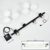 Rascoupet Lampa Wisząca Czarny, 6-punktowe