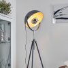 Bagdad Lampa Stojąca Niebeieski, Chrom, Szary, 1-punktowy