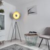 Bagdad Lampa Stojąca Niebeieski, Chrom, Szary, 1-punktowy