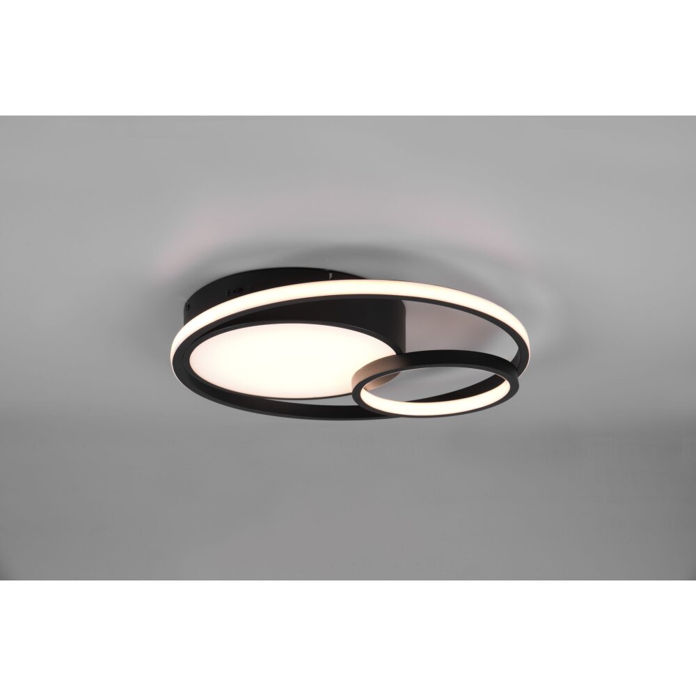 Reality Vuelta Lampa Sufitowa LED Czarny, 1-punktowy main product photo