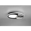 Reality Vuelta Lampa Sufitowa LED Czarny, 1-punktowy