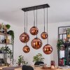 Gastor lampa wisząca, kula świetlna, lampa wisząca miedziany, 6-punktowe