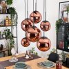 Gastor lampa wisząca, kula świetlna, lampa wisząca miedziany, 6-punktowe