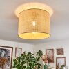 Sabadim lampa sufitowa beżowy, naturalny, 1-punktowy
