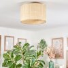 Sabadim lampa sufitowa beżowy, naturalny, 1-punktowy