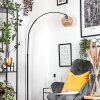 Ripoll lampa stojąca, lampa podłogowa łukowa czarny, 1-punktowy