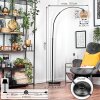 Ripoll lampa stojąca, lampa podłogowa łukowa czarny, 1-punktowy