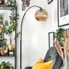 Ripoll lampa stojąca, lampa podłogowa łukowa czarny, 1-punktowy