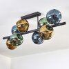 Ripoll Lampa sufitowa, Kula świetlna Niebeieski, Złoty, Zielony, 8-punktowe