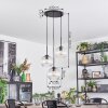 Koyoto lampa wisząca, kula świetlna, lampa wisząca kaskadowa przezroczysty, 3-punktowe