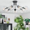 Koyoto lampa sufitowa, kula świetlna 82 cm przezroczysty, 7-punktowe